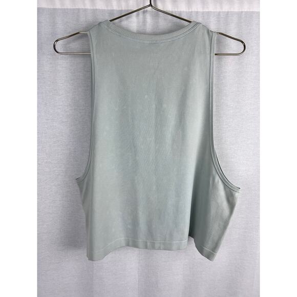 Offline by Aerie Top Seamless Muscle Tank Seafoam Running Sporty Athletic Active - Picture 2 of 4